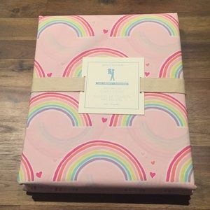 pottery barn rainbow bedding